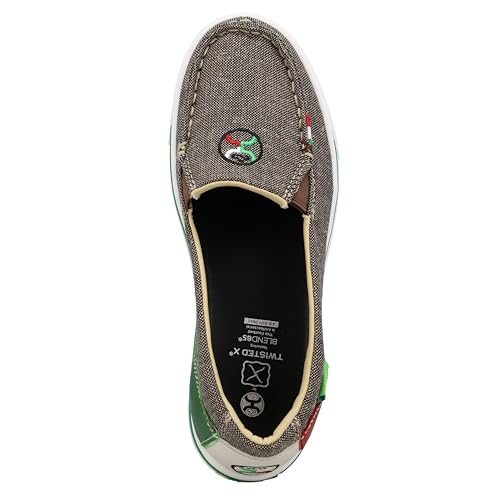 Image of Twisted X Women's Hooey Slip-On Loper Low Top Loafers