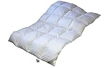 Betten Hofmann 8 cm Hochsteg Daunenbett Kassette 4x6 155x220 cm Winterbett extra warm Bettdecke
