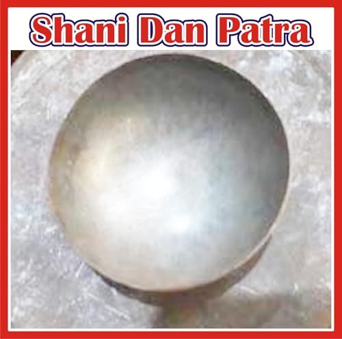 Image of Multipurpose Pure Iron Bowl for Shani Dev Pooja | Shani Chaya Daan Patra | Iron Diya & Katora | Pooja Essential