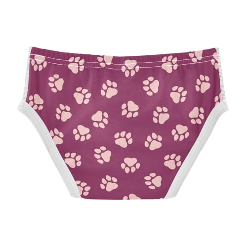 Cotton Little Boys Briefs Soft Footprints Toddler Underwear2