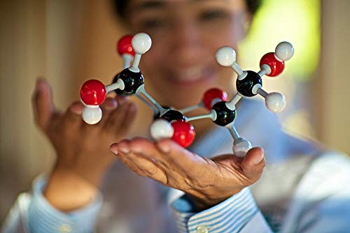 LINKTOR Chemie Molekularmodellbausatz Schüler oder Lehrer Set für organische und anorganische Chemie Lernen, motivieren Sie Enthusiasmus zum Lernen und Erhöhen der Weltraumfantasie (190 Stück)