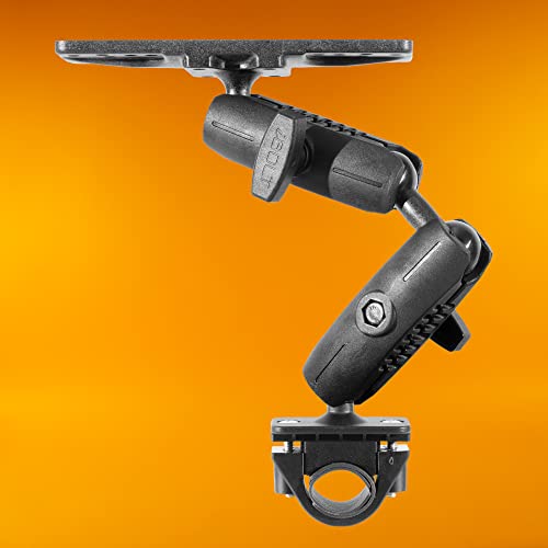 Image of iBOLT Bizmount Dual Fish Finder Handlebar Mount for Kayaks & Watersports