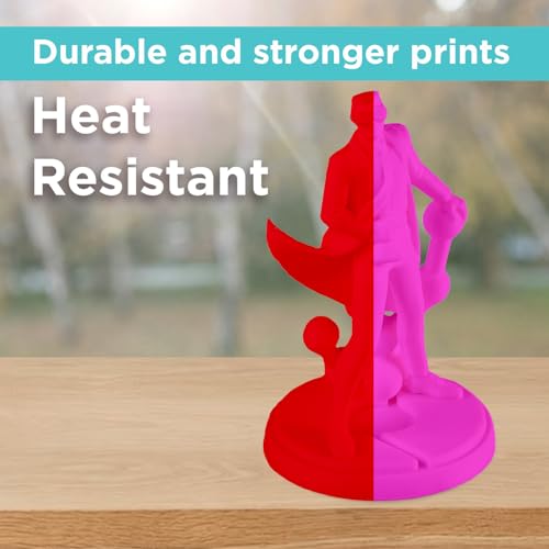 Image of Polymaker ABS Filament 1.75mm Neon Magenta, 1kg 3D Printing Filament, PolyLite ABS 3D Printer Filament, Heat Resistant, Strong & Durable, Dimensional Accuracy + /- 0.03mm