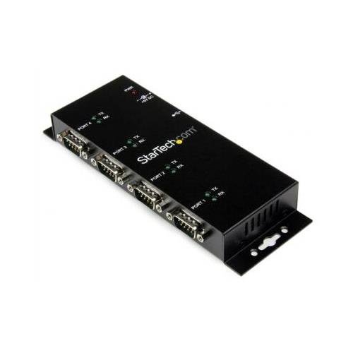 Startech.com - icusb2324i - 4port USB to dbp USB 2.0 rs232serial Adapter hub