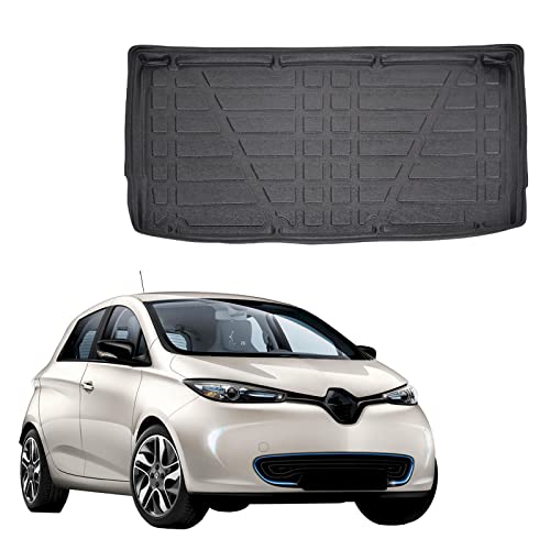 Tapis de coffre Renault Zoe 2012-2019 noir sur mesure protection antidérapante