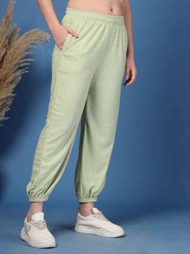 Image of UZARUS Women's Ultra-Soft Baggy Fit /Relaxed Fit Joggers with Side Pockets & Gripped Hem