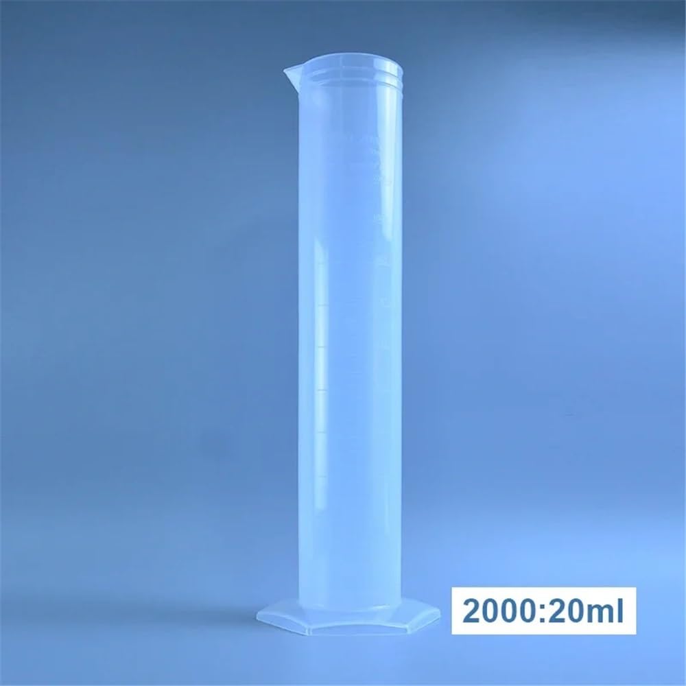 1 cilindro graduado de plástico for laboratorio, herramientas y accesorios 5 a 2000 ml Equipamiento de laboratorio