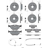 LIEFERUMFANG: 1x TEXTAR Warnkontakt, Bremsbelagverschleiß 1x TEXTAR Bremsbelagsatz, Scheibenbremse 1x TEXTAR Bremsbelagsatz, Scheibenbremse 1x TEXTAR Warnkontakt, Bremsbelagverschleiß