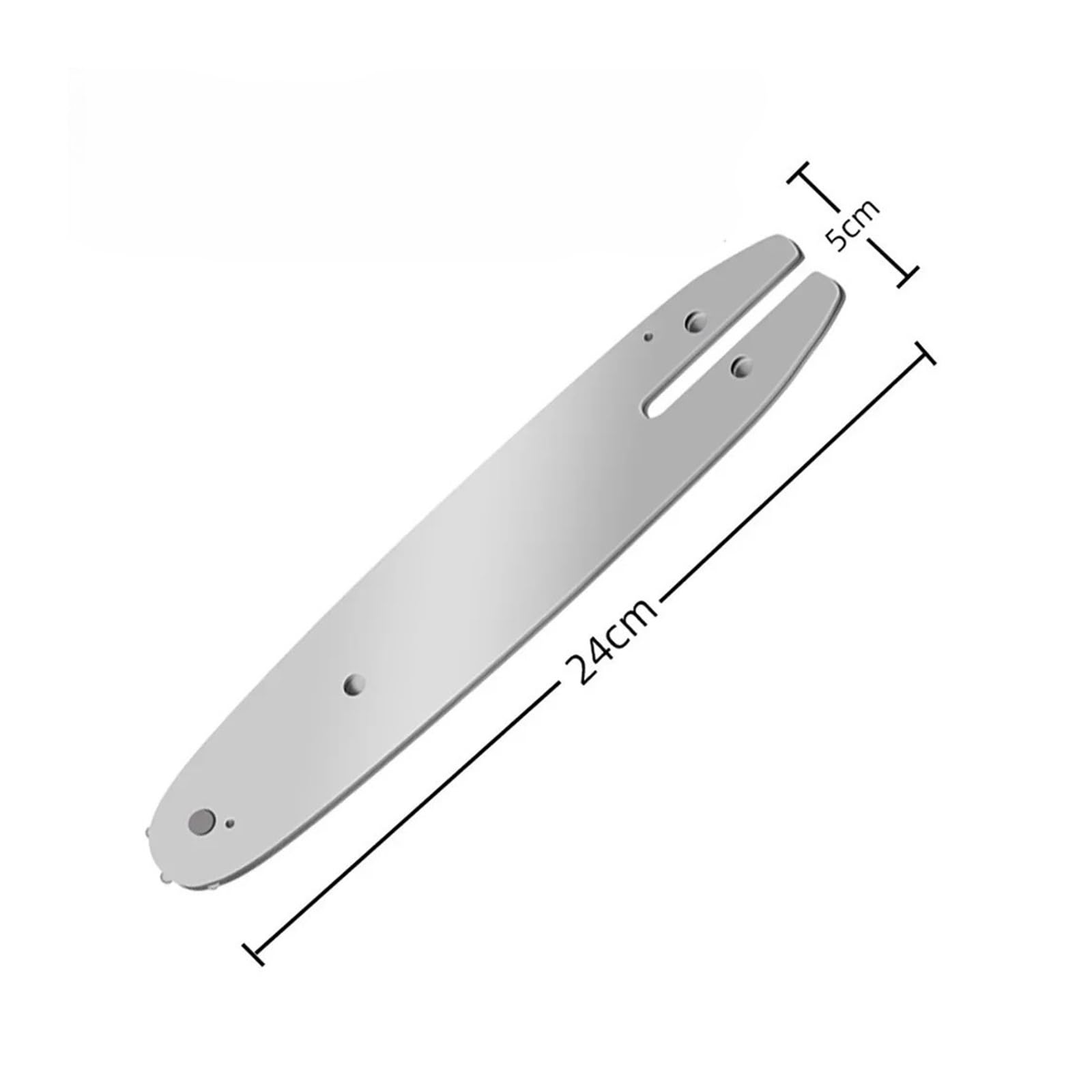 Hoja de sierra de cadena de 8 pulgadas, barra guía de cadena de 3/8" LP, 0,050", sierra eléctrica, 33 eslabones de transmisión, sierra de carga for cortar madera(8-inch Set8)
