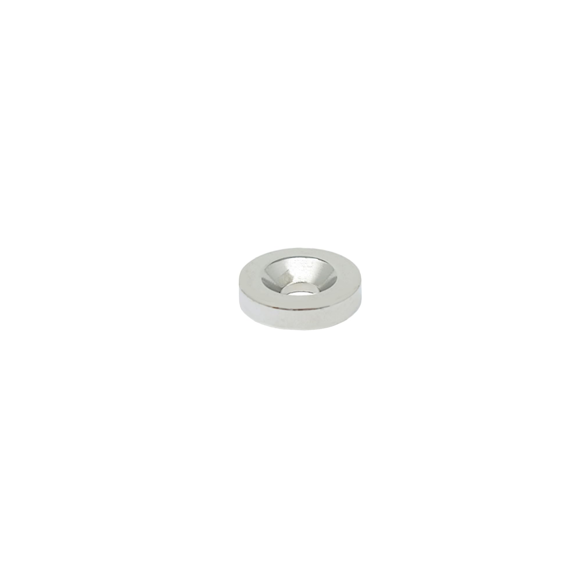 Magnes Expert® 20 mm średnicy x 5 mm grubości x 6 mm c/s magnes neodymowy - 7,1 kg pociągnięcie (południe) (2 sztuki)