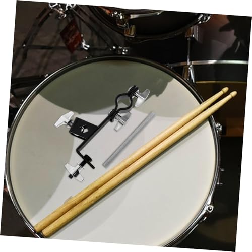 Soporte extensible para cowbell y platillo Toddmomy – Abrazadera estable para batería, compatible con cowbell y cymbal miniatura 4