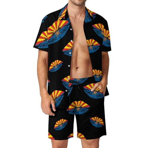Camisa y pantalones cortos de hombre de Arizona que solucionan el calor con estilo veraniego