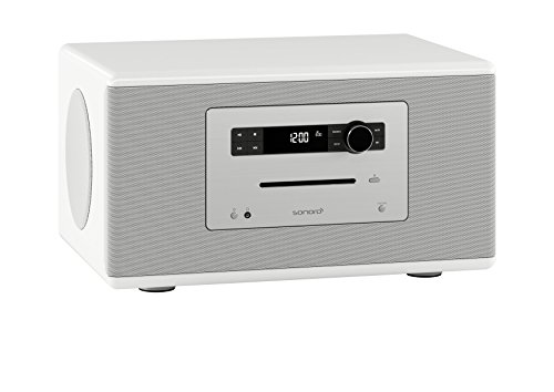 Sonoro HiFi Radio – 3-Wege Stereo Musiksystem in Weiß mit Bluetooth