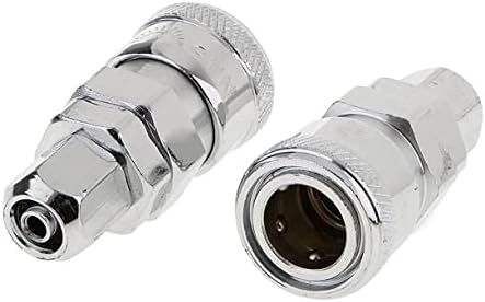 A1 Gadgets 2Pcs Quick Release Coupler Connector Air Line Hose Coupling Compressor (SP 20)