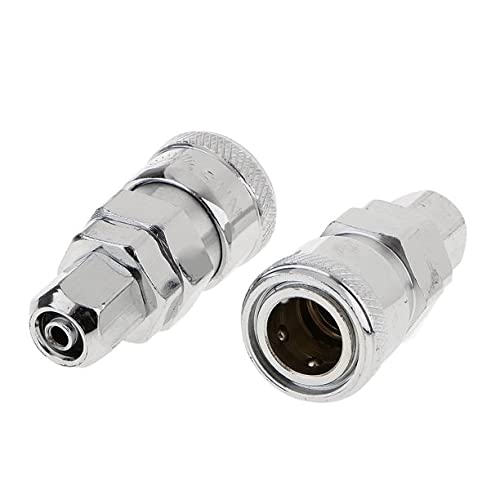 A1 Gadgets 2Pcs Quick Release Coupler Connector Air Line Hose Coupling Compressor (SP 20)
