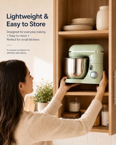 Image of Kitchen in the Box Stand Mixer, 3.5 QT Kitchen Electric Mixer for Baking