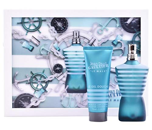 Preisvergleich Produktbild LE MALE EDT SPRAY 75ML + 125ML + DEOSPRAY 150ML