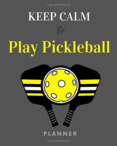 Keep Calm and Play Pickleball: The Best for Picklerballers Woman Men Retirement Christmas