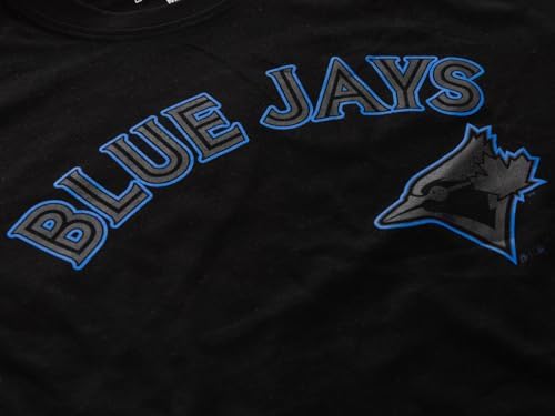 Bulletin MLB Toronto Blue Jays Men’s T-Shirt – Arch Wordmark & Bird Logo Short Sleeve Tee (XX-Large) — view 3