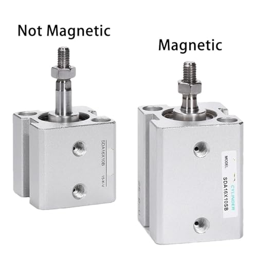 Cylindre pneumatique ultra-fin SDA résistant pour outillage de précision - 4