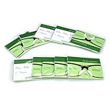Ewinever(R) 2.5mm 10 Pairs Non-Slip Silicone Nose Pads for Eyeglasses, Sunglasses, Soft Adhesive Stick on Nose Pads Glasses Spectacles(Transparent)