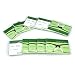 Ewinever(R) 2.5mm 10 Pairs Non-slip Silicone Nose Pads for Eyeglasses, Sunglasses, Soft Adhesive Stick on Nose Pads Glasses Spectacles(Transparent)