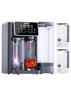Jimmy R9 Purificateur d'Eau à Osmose Inverse sur Comptoir, Filtration 7 Étapes avec UV, Distributeur d'Eau Chaude, Chauffage 3S, 7 Températures, Moniteur TDS en Temps Réel