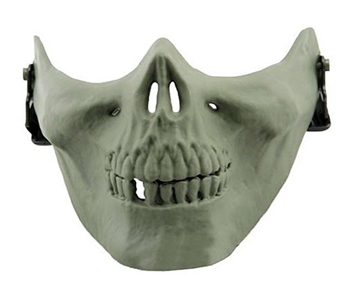 Gen 2 Tactical Skull Warrior Armor Iron Face Mask (AC-104G)