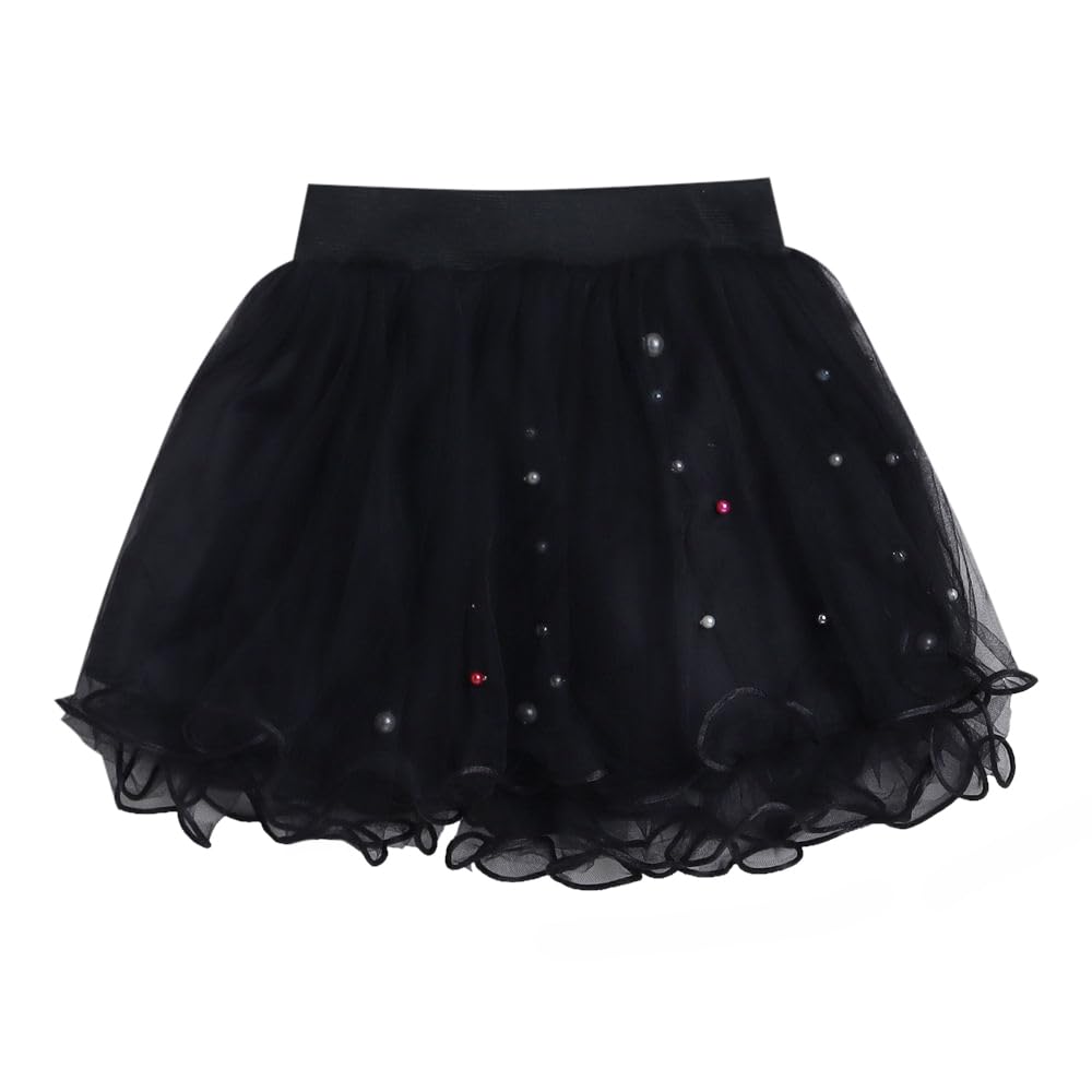 Hopscotch Girl's Polyester Mini Skirt