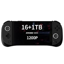 AYANEO GEEK AMD R7-6800U- 7 Inches Handheld PC Game Console Win 11 Laptop Touch Screen PC Video Game Console, CPU AMD Ryzen 7 6800U Processor Tablet PC,16GB RAM, 1TB Storage 1920 x1200 Screen