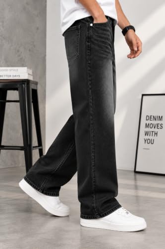 Generic Men's Black Baggy Jeans - Image 3