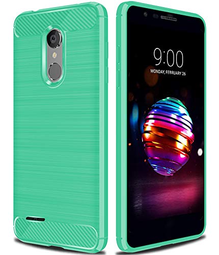 LG K30 Case,LG K10 2018 Case,LG Phoenix Plus Case,LG Premier Pro Case,LG Harmony 2 Case,LG X4 Plus Case,Asmart Shock Absorption LG K30 Phone Case Slim Flexible Cover TPU Bumper Protective Case, Mint