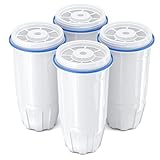 Upgraded Water Filter Replacement Fit for Zero Pitcher and Dispenser ZR-001 ZR-004 ZP-006 ZR-017, Five-Stage Filter System, Effectively Reducing Lead, Chromium, and Contaminants, 4 Packs, By BOGDA