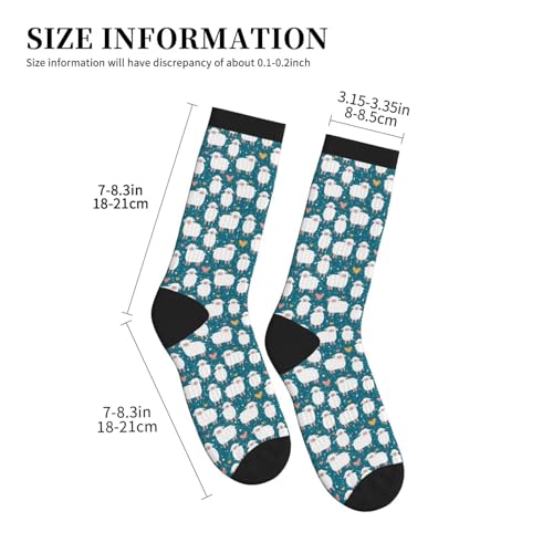 Image of MOLIAN Athletic Crew Cushion Socks Unisex Breathable Mid-Calf Socks for Running Workout