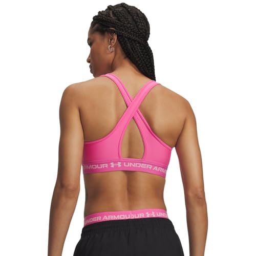 Image of Under Armour Women's Crossback Mid Impact Sports Bra