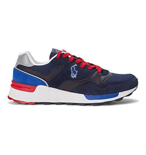 Zapatillas Ralph Lauren Trackster Pony 100 - Color - Azul, Talla -...