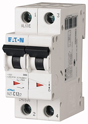 Eaton FAZT-D32/2 Interruptor Magnetotérmico FAZT, 32A, 2P, Curva D