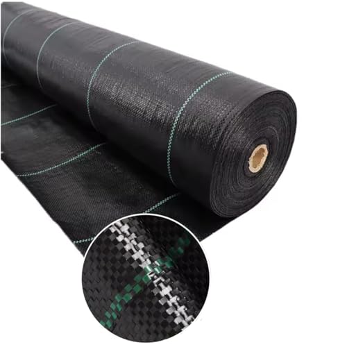 GARDENIX Tessuto Non Tessuto per Erbacce Extra Forte, 135 g/m² (0,8 m x 100 m), Tessuto Non Tessuto Anti-Erbacce, Colore Nero