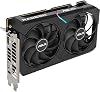 Tarjeta gráfica ASUS Dual AMD Radeon RX 6400 4GB GDDR6 para gaming (AMD RDNA 2, PCIe 4.0, memoria 4GB GDDR6, HDMI 2.1, DisplayPort 1.4a, diseño de ventilador axial, tecnología 0dB), garantía de 3 años 2