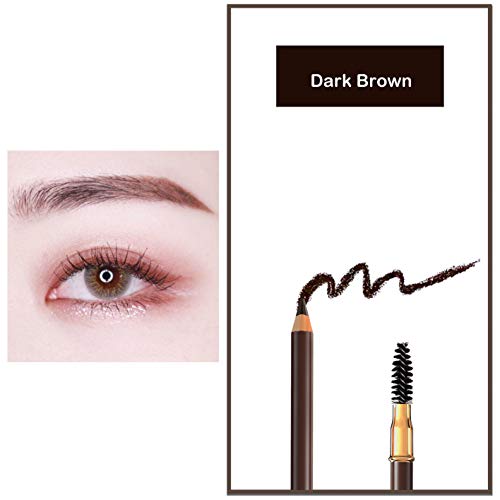 1Pcs Eyebrow Pencil Longlasting Waterproof Durable Liner Eyebrow 5 Colors To Choose (2# Dark Brown) #TOP3