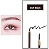 1pcs Eyebrow Pencil Longlasting Waterproof Durable Liner Eyebrow 5 Colors to Choose (2# Dark Brown)