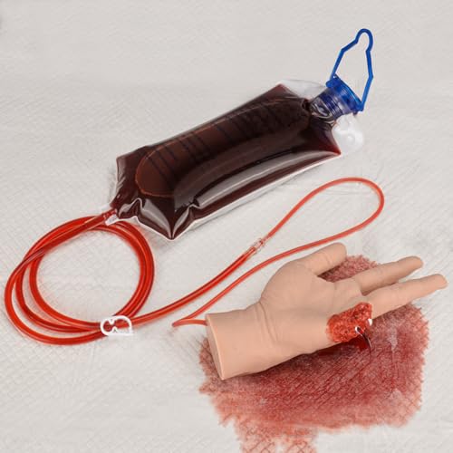 Image of Wound Packing Hand Trainer, Trauma Hand Kit for Stop the Bleeding Control Training,Hemorrhage Hand Training for Medical Education, Light Skin