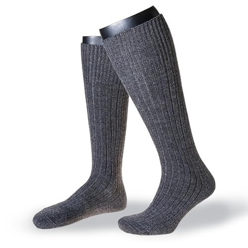 NORDPOL Original Bundeswehr Socken 8440-0046 (39-41 | Anthrazit | 1 Paar) – Ideale Passform und temperaturausgleichend – Robuste Militärsocken aus hochwertiger Wolle – optimal für Outdoor