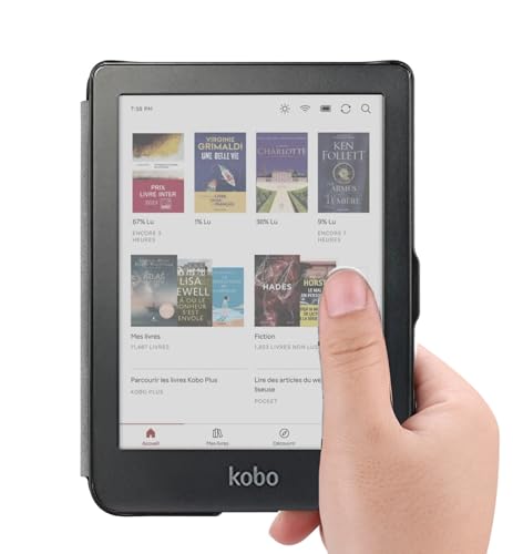 Image of Case for 6 inch Kobo Clara Colour /Clara BW /Clara 2E Premium PU Leather Cover for Kono Clara 2E Case /Clara Colour Case /Clara BW Case