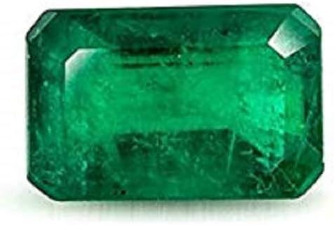 White Hills Stone 5.50 carat or 7.25 ratti Duplex Emerald Natural Unheated panna Stone By Lab Certified