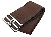 Start Elastischer Deckengurt Pferd 200 cm – Verstellbarer, Flexibler Gurt mit stabilen Schnallen für Pferde & Ponys (Braun)