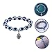 BESTYASH Beaded Evil Eye Bracelet for Men and Women Stylish Fashion Accessory Unique Design Wrist Jewelry for Casual Formal Occasions Eye-catching Minimalist Hand Chain