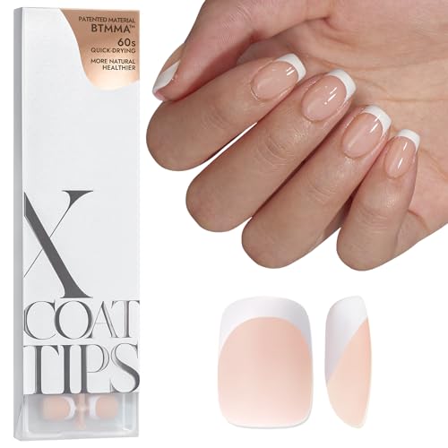 BTArtboxnails XCOATTIPS Extra Short Square