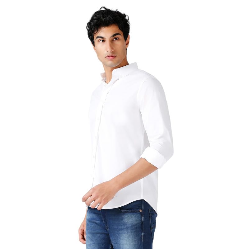Image of MARK & ALBERT Men's Cotton Formal Shirt