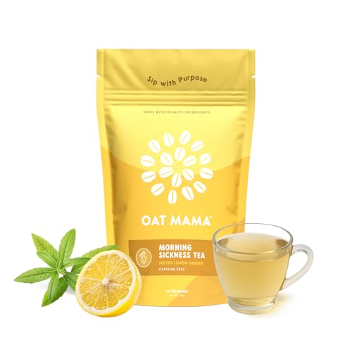 Product Image of the Oat Mama Morning Sickness Relief Tea - Natural Nausea Relief for Pregnant Women...